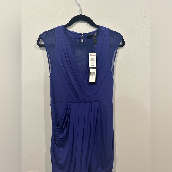 BCBG DRESS VIBRANT DARK BLUE SIZE M - Picture 2 of 4